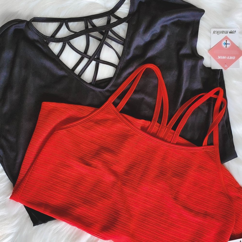 NEW MARIKA TANK & TEE 2PC BUNDLE